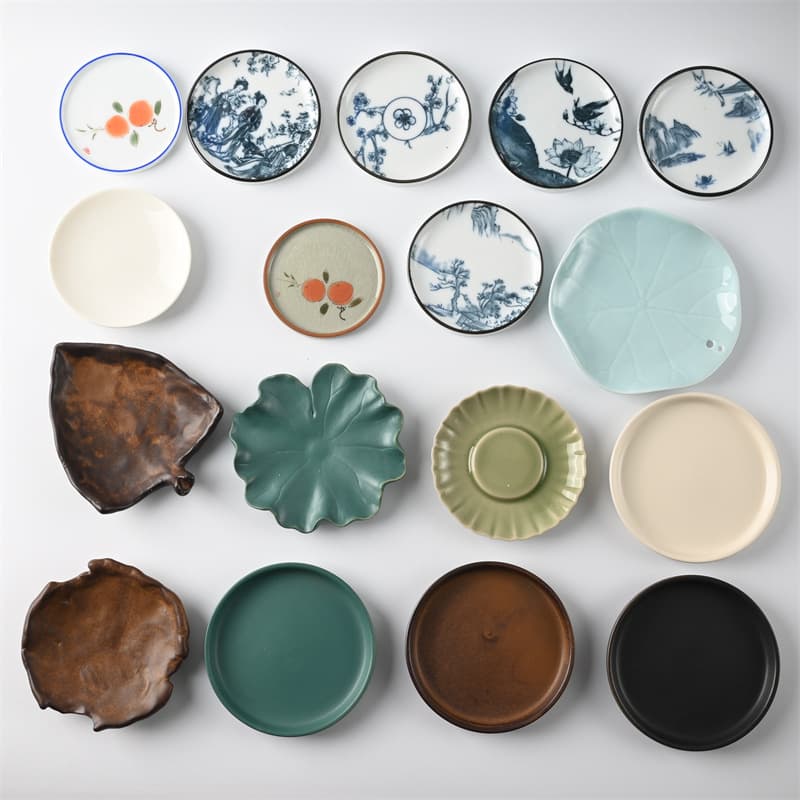 Ceramic DIY Small Incense Dish Accessories, Personalized Freely Matched Incense Rack, Incense Path, Incense Burner, Incense Set, Incense Burner Tray, Stick Incense Holder