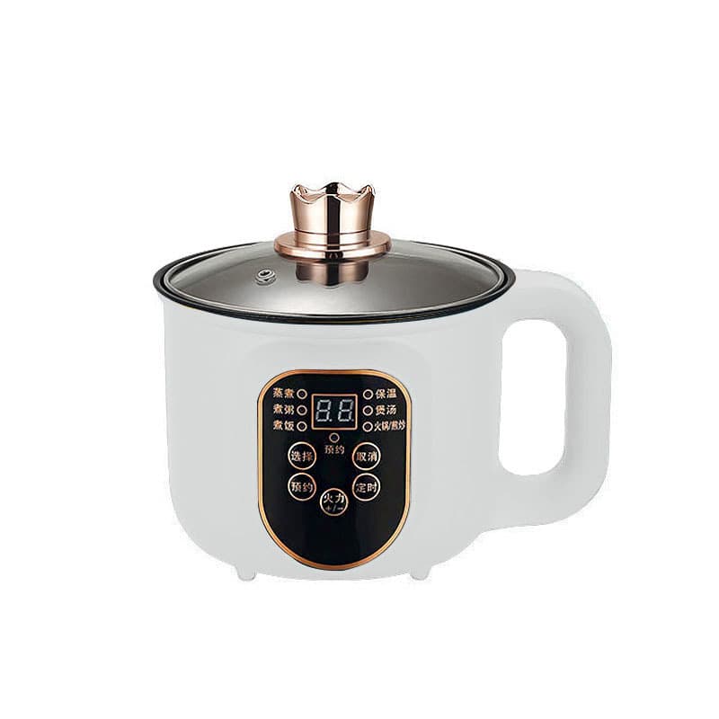 Multifunctional Smart Rice Cooker, Mini Electric Cooker for Home, Small Electric Frying Pan, Steamer and Cooker Combo for Dormitory