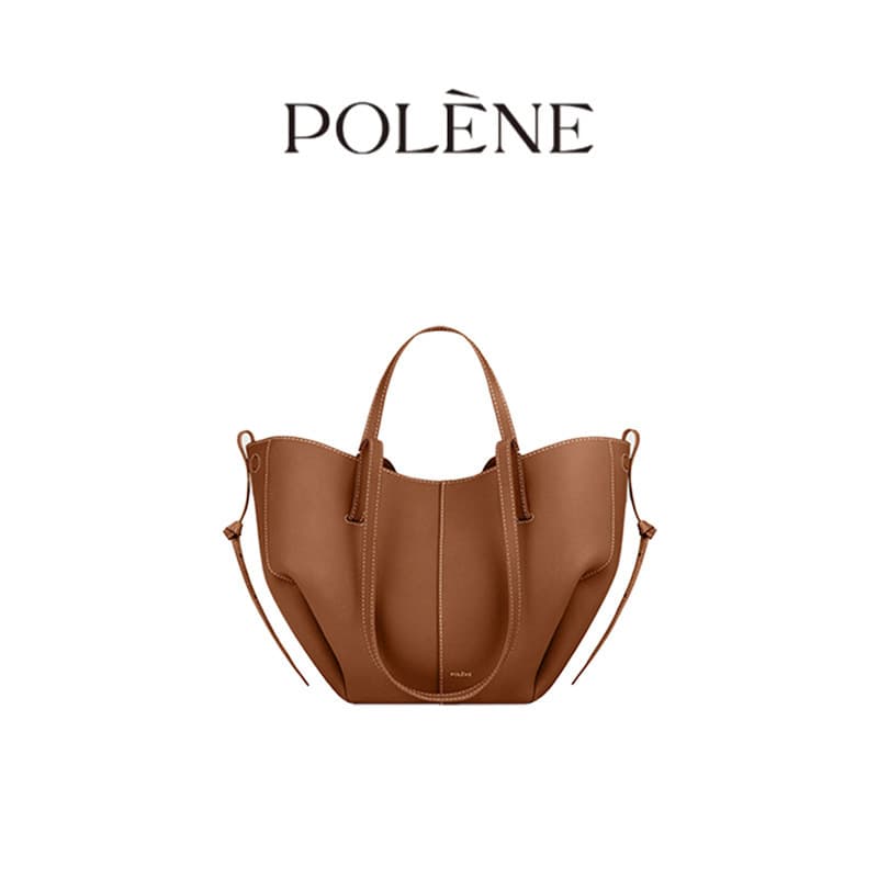 Cross-border Tote Bag Polens Wing Bag New Cyme Polene Crossbody Cowhide Tote Handbag Large Capacity