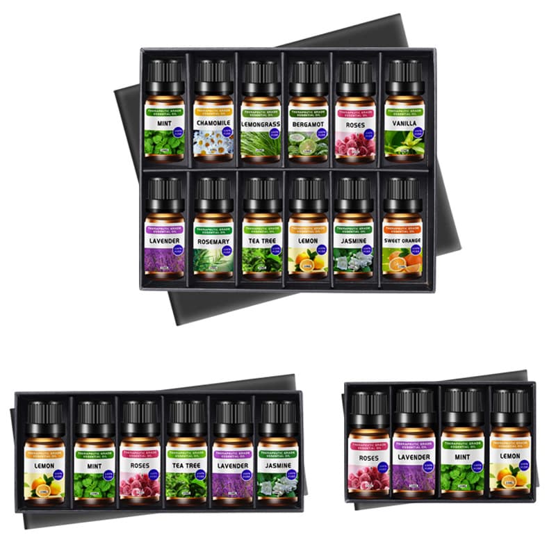 Single Note Aromatherapy Essential Oil Set 10ml Lavender Rose Plant Oil Wholesale