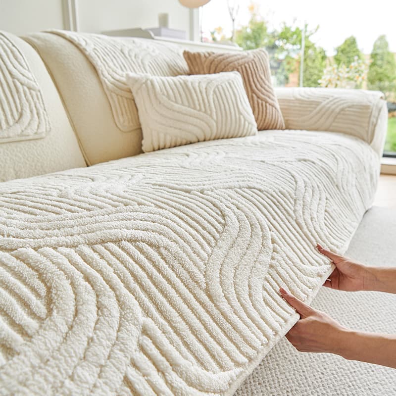 Cross-border sofa cushion for all seasons plush non-slip premium cover cloth one piece wholesale temu Xiyin Amazon