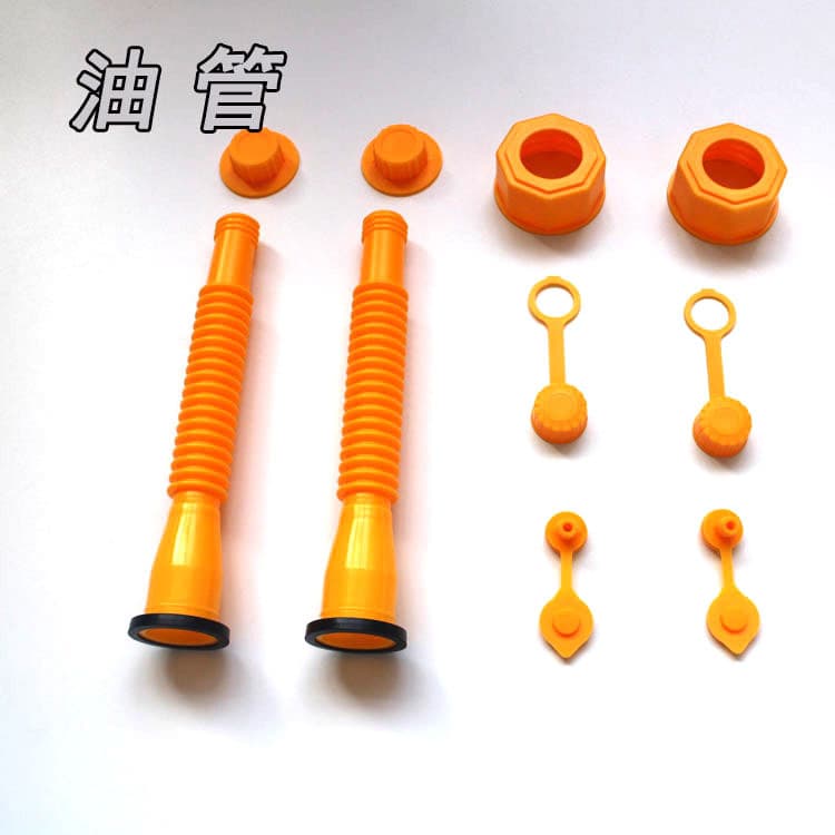 Gas nozzle heads, oil pot matching octagonal nuts, end plugs, urea oil guide hoses, high-temperature resistant automotive oil conduits