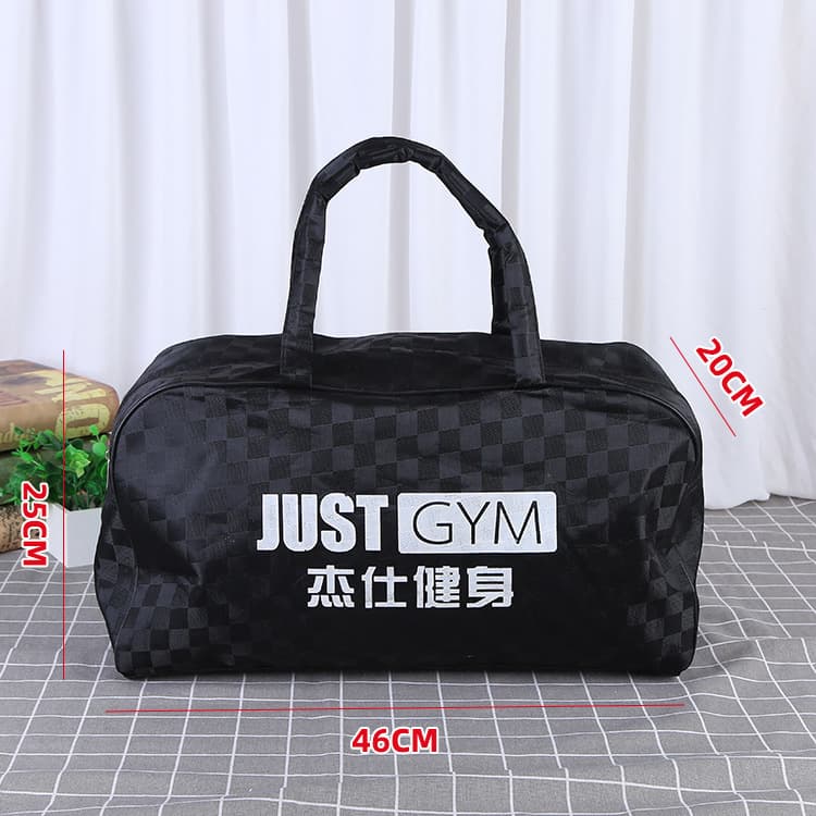 Custom Dry-Wet Separation Fitness Bag Foldable Sports Tote Travel Bag with Logo Printing Wholesale