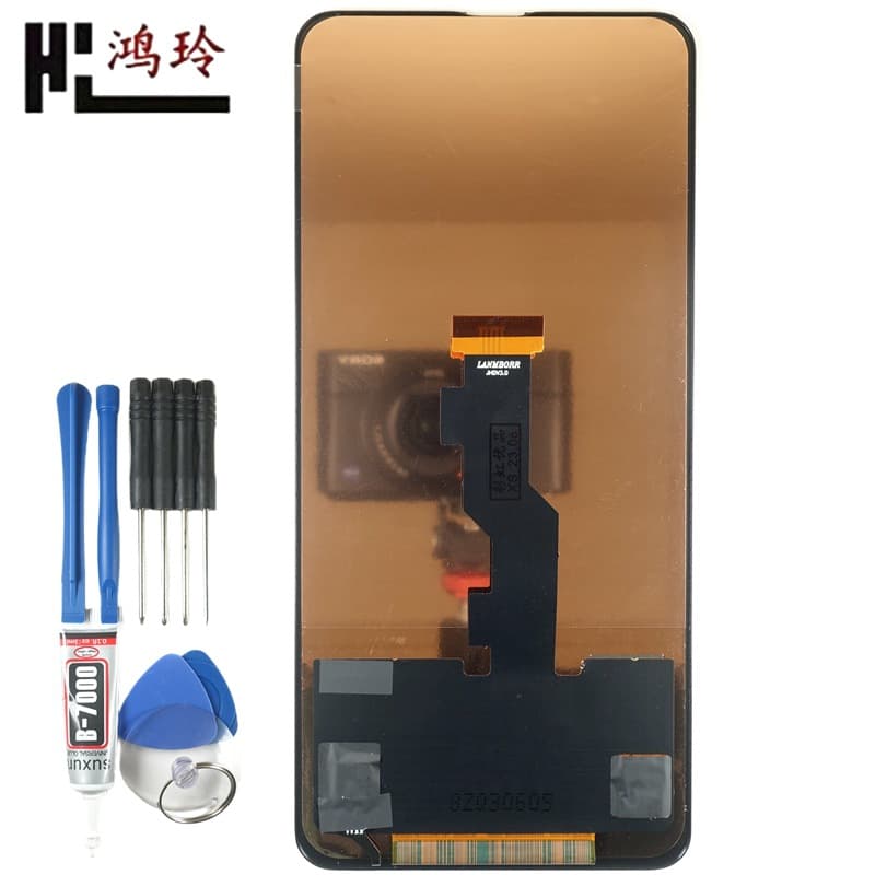 Hongling Suitable for Xiaomi Mix3 Mobile Phone Screen Assembly Xiaomi Mix3 Internal and External Integrated OLED Display