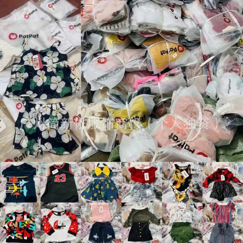 Patpat Original Children's Clothing Mixed Style Sets, All-Season Versatile Kids Apparel, Cross-Border Foreign Trade Direct Source
