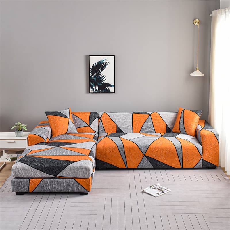 New universal elastic sofa cover, full cover, non-slip leather sofa cover, four-season combination L sofa towel