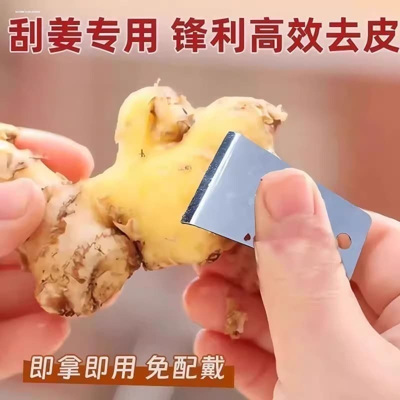 Household ginger peeler, ginger peeler, garlic peeler, ginger scraper, hygienic scraper for potatoes and taro
