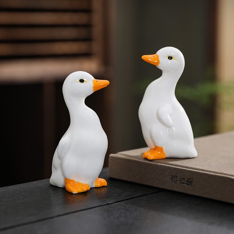 Personalized Panda Ceramic Tea Pet Ornament Desktop Mascot Tea Table Office Desk Tea Tray Tea Set Decoration
