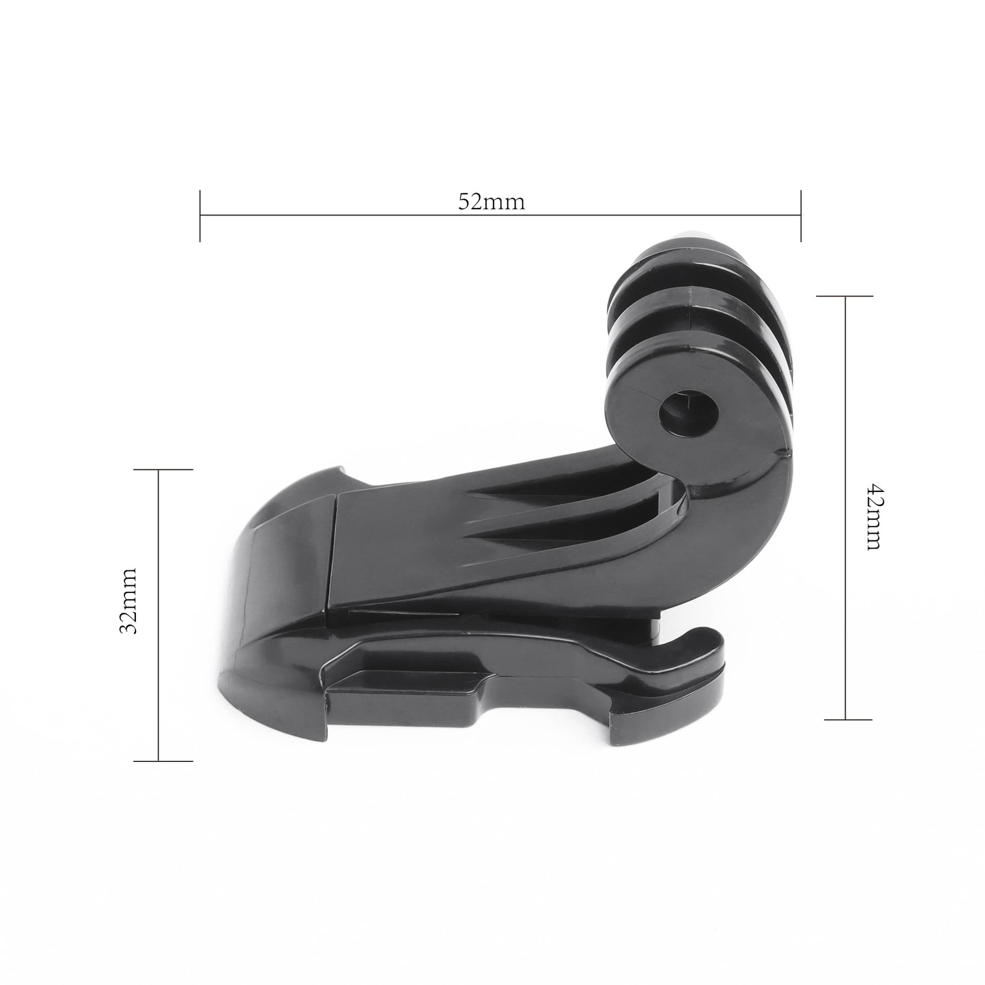 gopro DJI action camera chest strap buckle connection quick plug hook base helmet bracket base j-type base