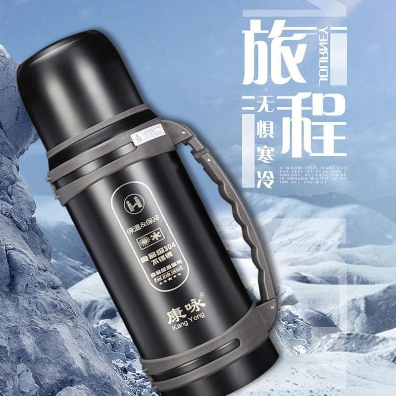♔ Factory Wholesale 304 Stainless Steel Vacuum Large Capacity Outdoor Cup, Portable Car Travel Flask Sports Thermos
