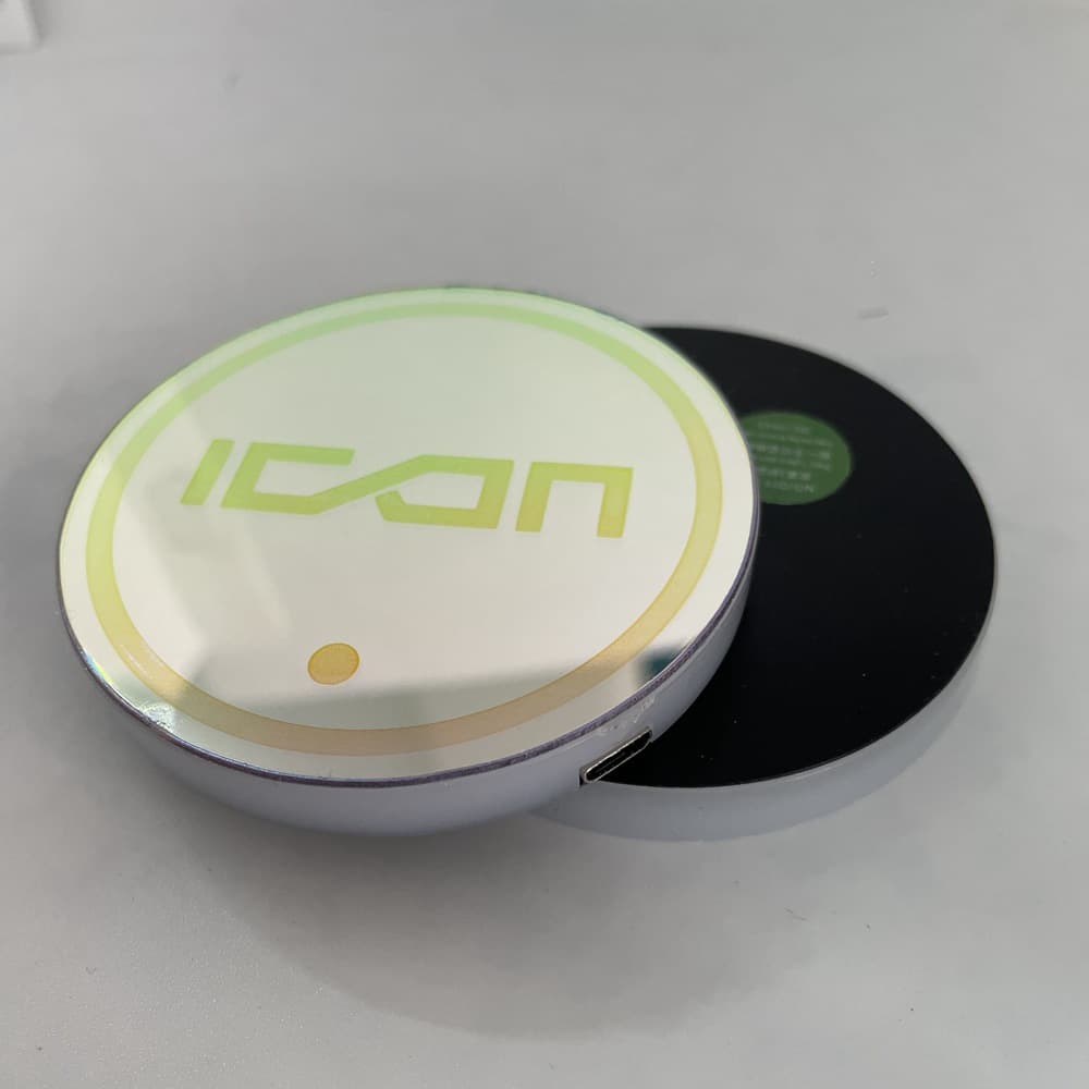 ICON Car RGB Cup Pad Light, Glowing Cup Mat, Ambient Light Modification