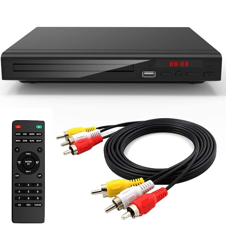 Ready Stock Supply of Household DVD Mini Players, EVD Players, Children's VCD Players, High-Definition Mini CD Players