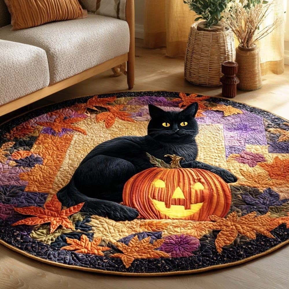 Popular Warm Christmas Tree Rug Holiday Celebration Decoration Family Christmas Tree Skirt Quilted Carpet