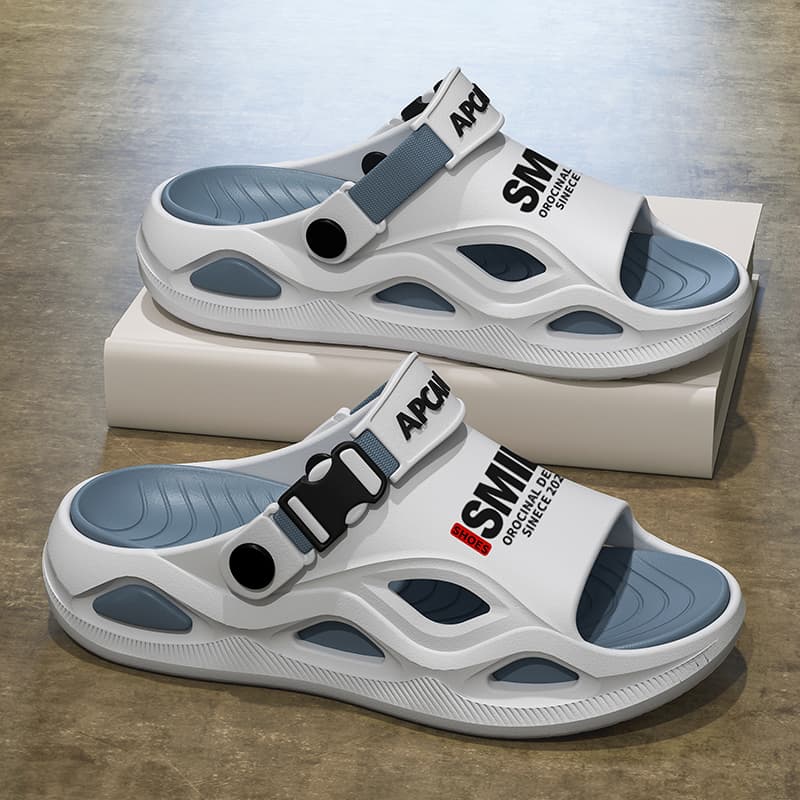 Men's Slippers 2026 EVA Slippers Thick Sole Dual-Purpose Soft Sole Cross-Border Cloud-Like Comfort Sandals Slippers