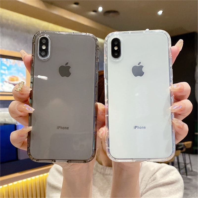 Airbag iPhone X Case Apple XR Protective Cover 6S Transparent Silicone Soft Case XSMAX Compatible 7/8 Plus
