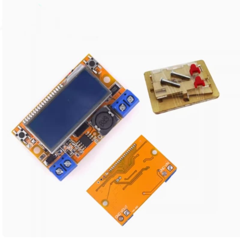 DC-DC Adjustable Step-Down Voltage Regulator Power Module with LCD Display Dual Voltage and Current Meter