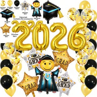 Graduation Season 2026 Graduation Theme Party Ceremony Decoration Balloon Set Cartoon Doctor Scene Decoration