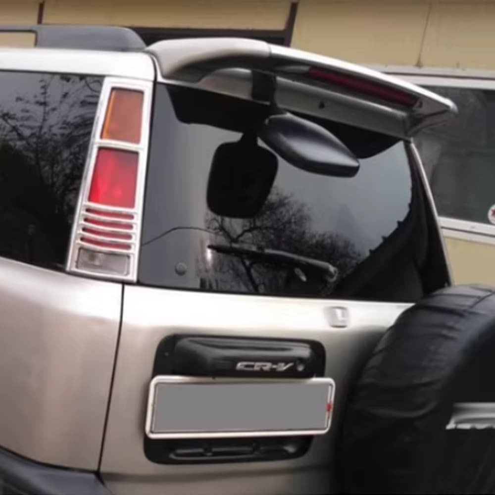 Rear Spoiler for 1996-1999 Honda CR-V, Modified Roof Spoiler with Light for Old CRV
