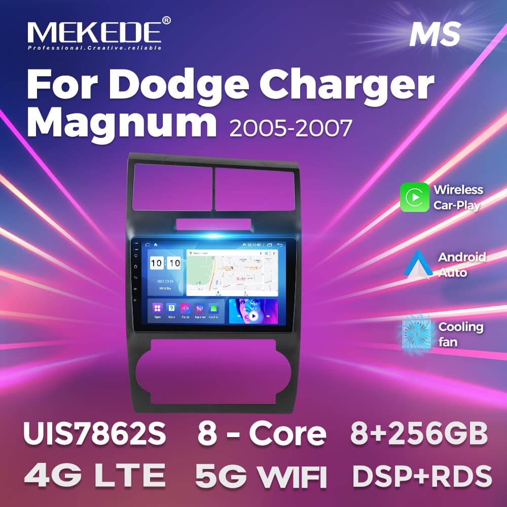 For Dodge Charger-Magnum 2005-2007 Dodge Car Large Screen Smart Android Navigation
