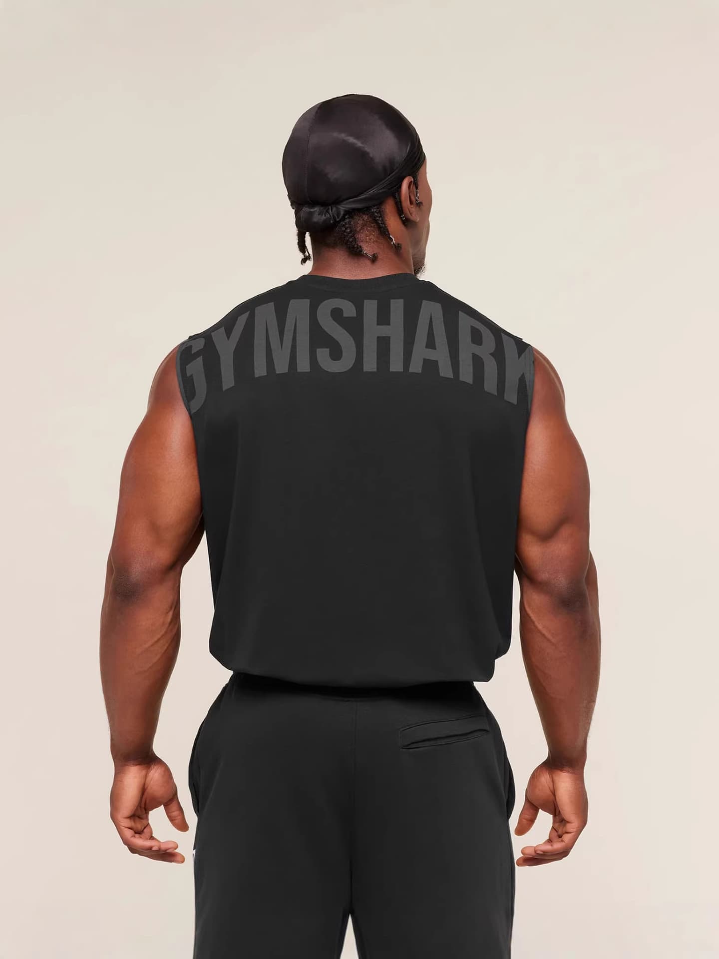 GYMSHARK Men's Short-Sleeve American Outdoor Sports Crop T-Shirt Spring/Summer Fashion Crew Neck Men's Vest Fitness