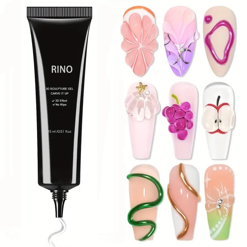 Cross-border hot selling 3D shaping diamond nail glue new phototherapy long-lasting extension reinforcement diamond nail gel nail art special
