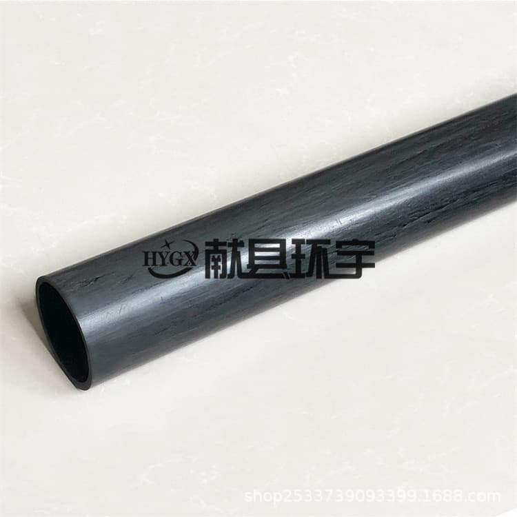 Pultruded Carbon Fiber Tube Carbon Fiber Rod High Strength Carbon Fiber Shaft Roller for Sports Equipment Processing