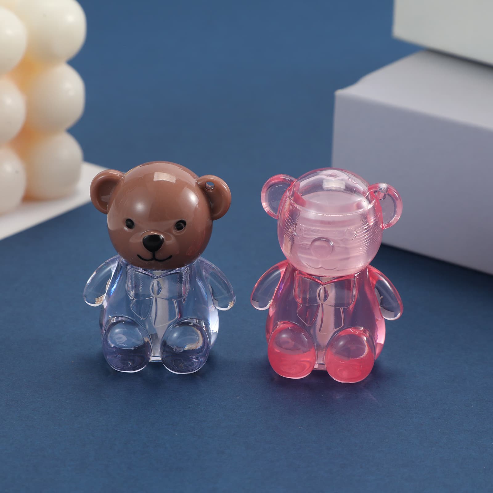 New lip gloss tube bear lip stain lip oil tube packaging material