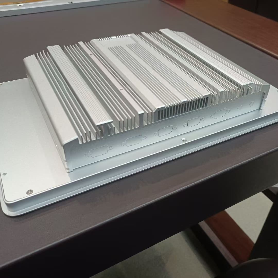 All-aluminum fully enclosed industrial control all-in-one computer casing, capacitive touch industrial tablet PC, kitting chassis, touch screen
