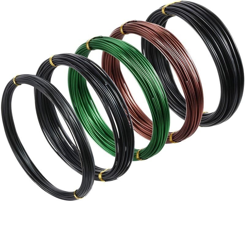 Cross-border Bonsai Aluminum Wire, Aluminum Wire Kit Bonsai Tool, Gardening Bonsai Training Plant Shaping DIY Aluminum Wire