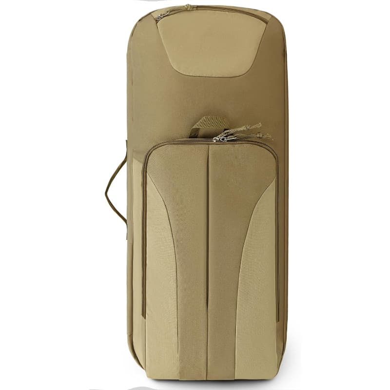 Tactical backpack for firearm storage and transport, suitable for shooting, hunting, and military use, can be used indoors and outdoors.