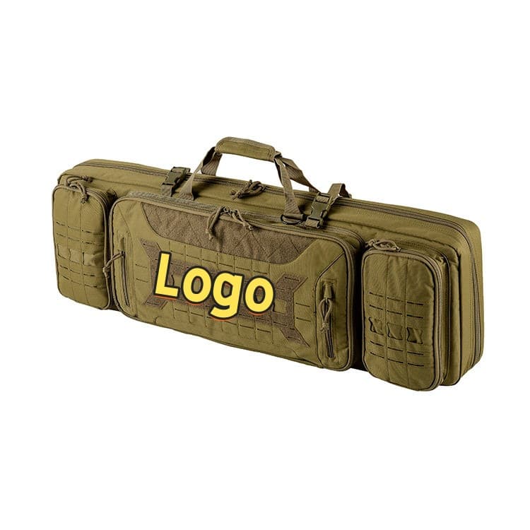 Customized Outdoor Camouflage Tactical Bag, Gun Bag, Hunting Waterproof Oxford Cloth Wear-Resistant Large-Capacity Fishing Rod and Lure Fishing Bag