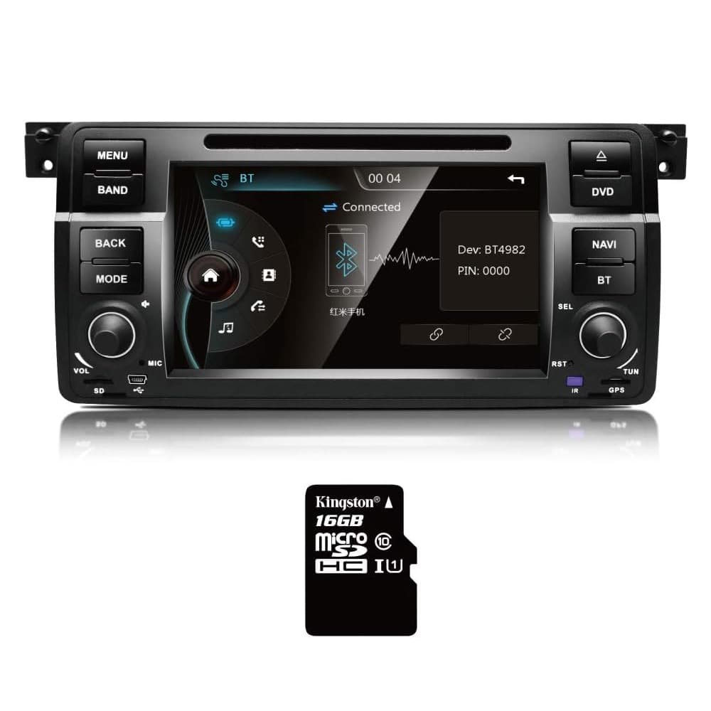 For BMW E46 M3 1998-2005 Car GPS Navigation Head Unit with Large Screen