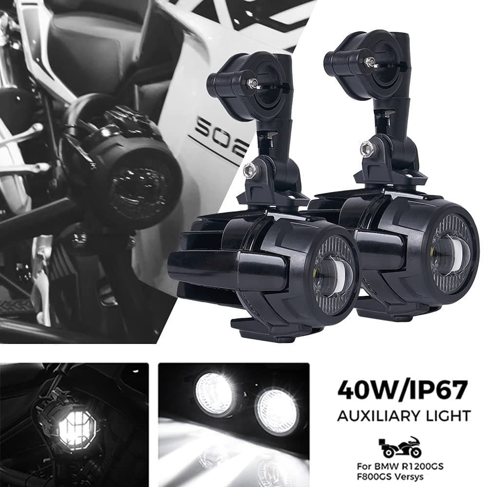 Universal LED Fog Light Auxiliary Driving Light for BMW Motorcycle Water Bird BMW G1200GS