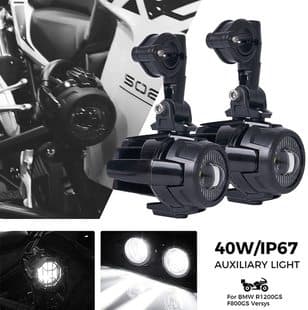 Universal LED Fog Light Auxiliary Lamp for BMW Motorcycles, Water Bird LED Fog Light for BMW G1200GS