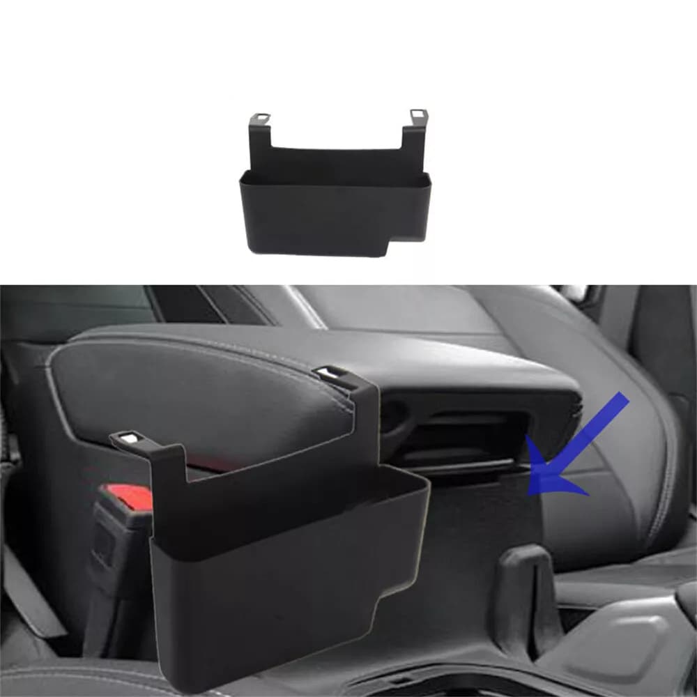 For 2018-2021 Jeep Wrangler JL Front Center Console Armrest Storage Box Pocket