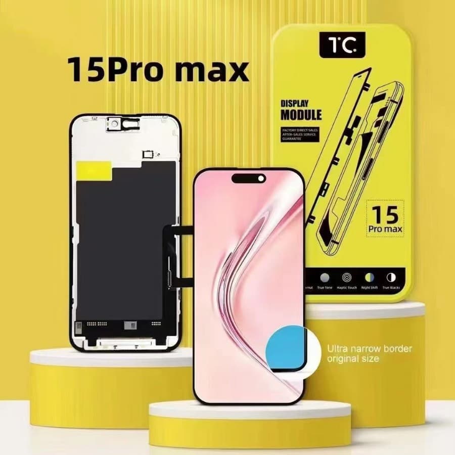 TC for Apple iPhone 13 Pro, 14 Pro Max, 15 Pro Max, 15 Pro, 13 Display Screen Assembly