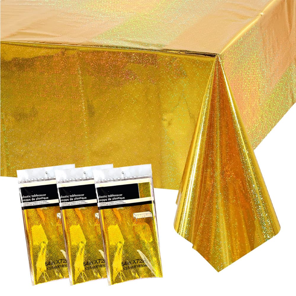 Amazon Party Dots Laser Tablecloths Holiday Party Decoration Tablecloths Disposable Party Tableware Birthday Arrangements