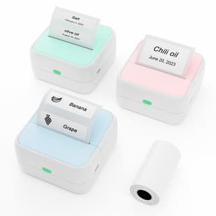 Portable Bluetooth Thermal Label Printer for Barcodes, Stickers, Commercial Tags, Hang Tags, Home Use, Cross-Border