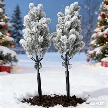 New Hot Selling Artificial Plant Ground Insert Tree, Artificial Pine Needles for Indoor and Outdoor, Home Decoration Christmas Decor