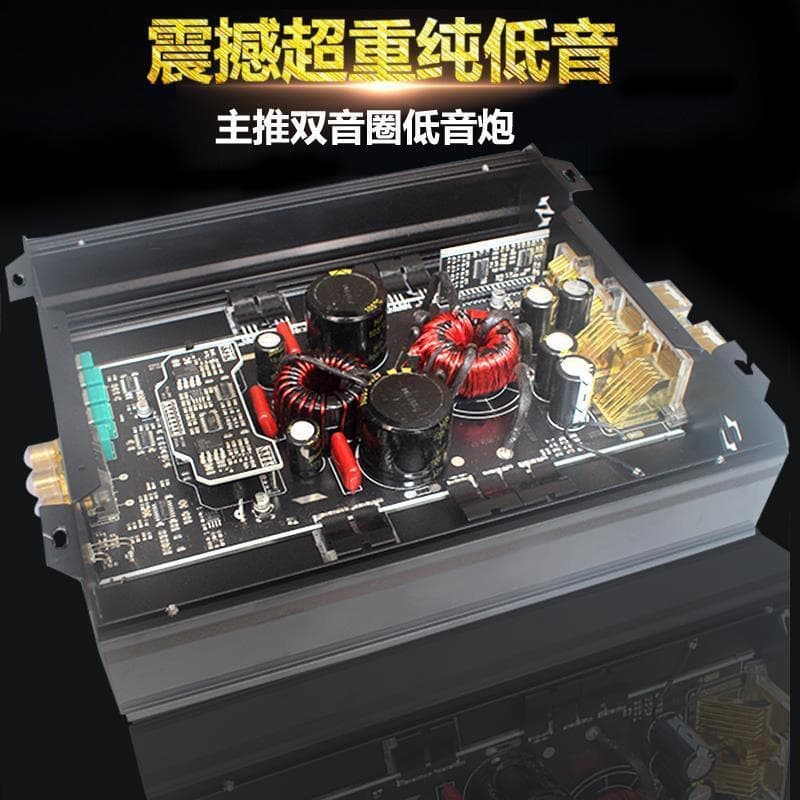 Class D 2800W Hi-Fi Car Bass Amplifier Digital Car High-Power Single-Channel Car Subwoofer Amplifier Free Shipping