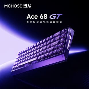 MCHOSE Ace 68 GT Magnetic Axis Mechanical Keyboard Gaming Computer Full Aluminum Customizable Keyboard