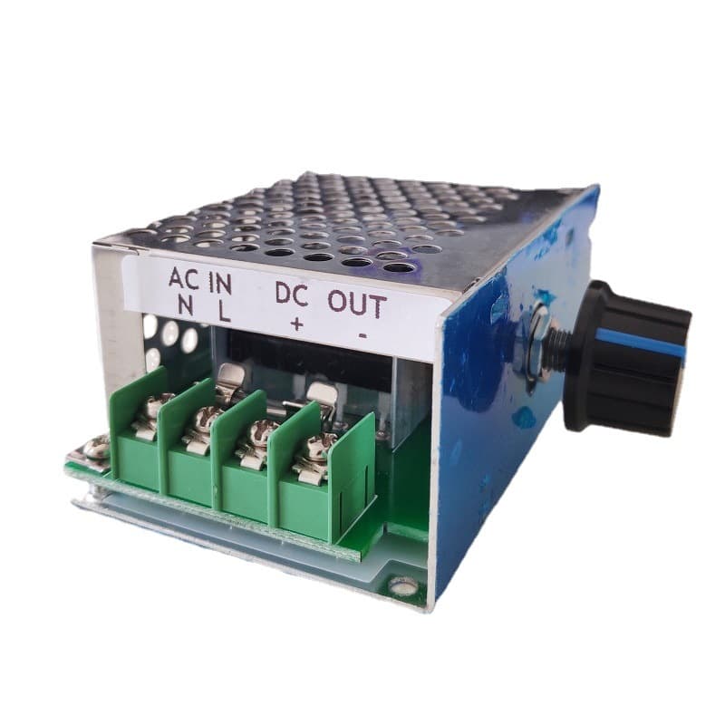 220V DC Motor Governor Electronic Stepless Speed Control Switch High Voltage Motor Speed Controller Voltage Regulating Switch