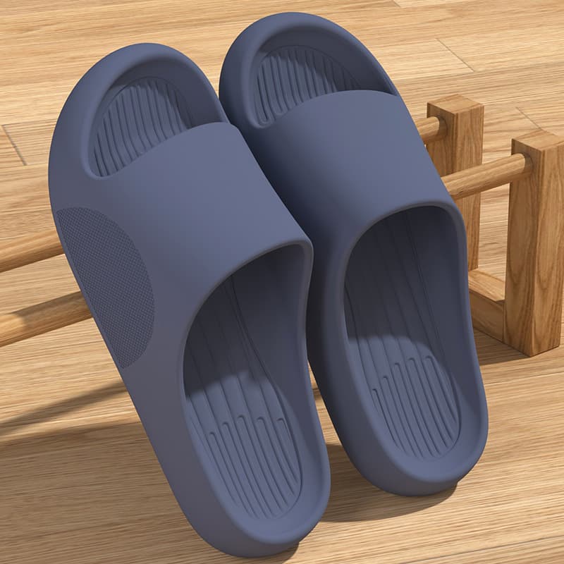 Men's Slippers, Thick Sole, Indoor, Home, Bathroom, Non-Slip, Couple Slippers, Durable, Waterproof, Suitable for Outdoor Wear
