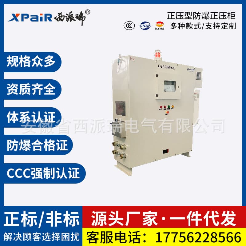 Positive Pressure Explosion-proof Distribution Cabinet - Xipairui Electric - Professional PLC Intelligent Touchscreen for Metallurgy