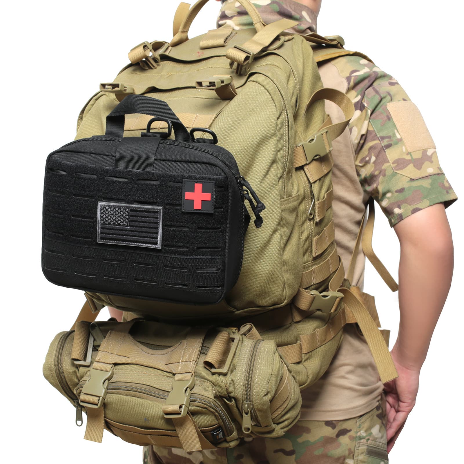 Factory Direct Stock Multifunctional Storage Tool Bag Waterproof Tactical Tool Pouch Portable Tactical Tool Organizer