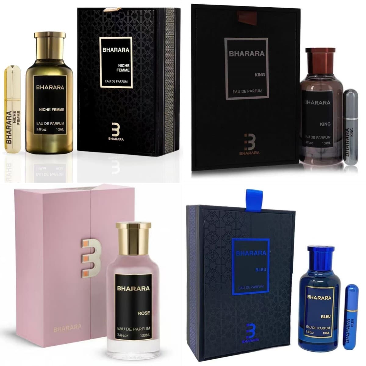 Bharara Men's Cross-Border Exclusive Export Middle Eastern Arabic Perfume Gift Box 100ml In Stock