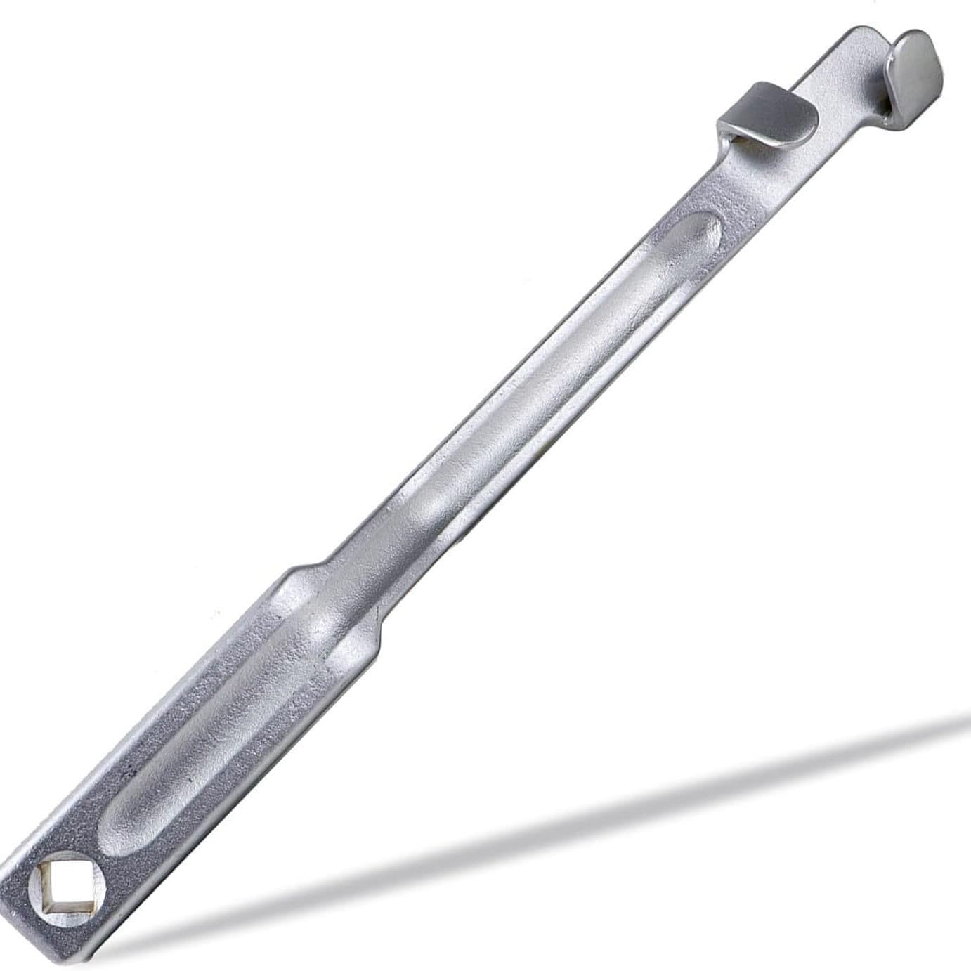 Universal Wrench Extension Bar Torque Wrench Tool Lengthened Twist Tool Black Silver Extendable Arm for Maintenance Repair
