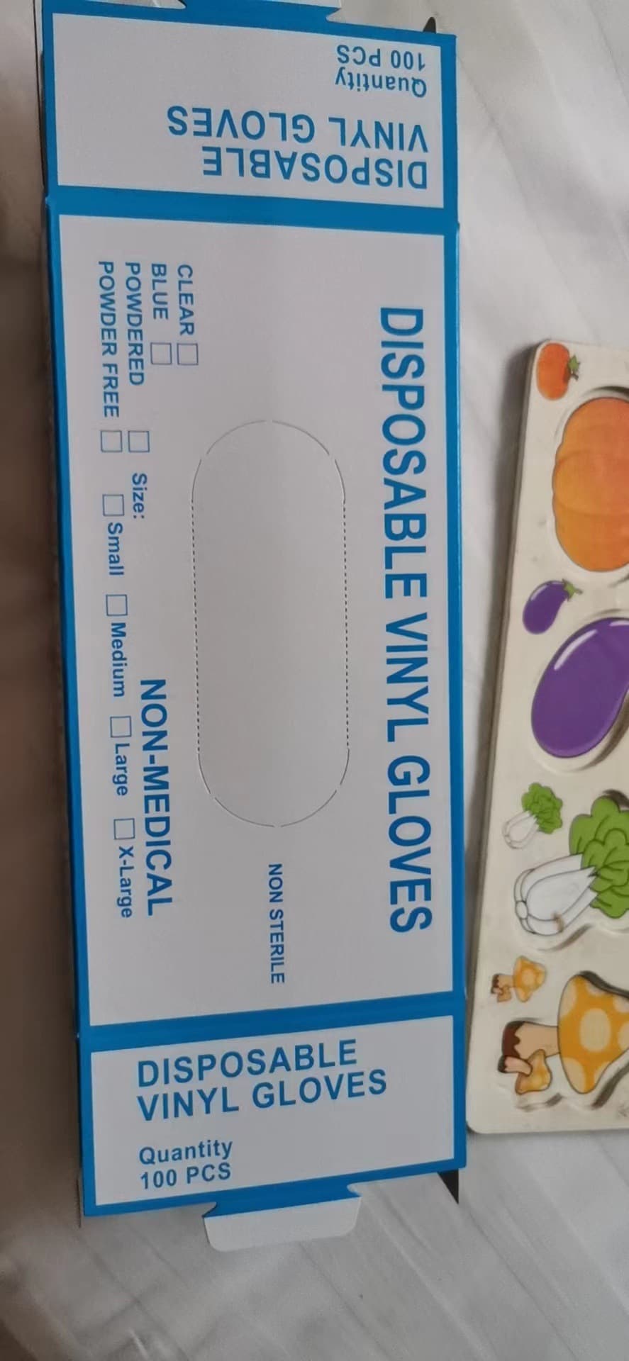 Disposable PVC Gloves, 100 Count Household Protective Gloves, Transparent Gloves for Catering and Kitchen, with Certifications, Export Ready