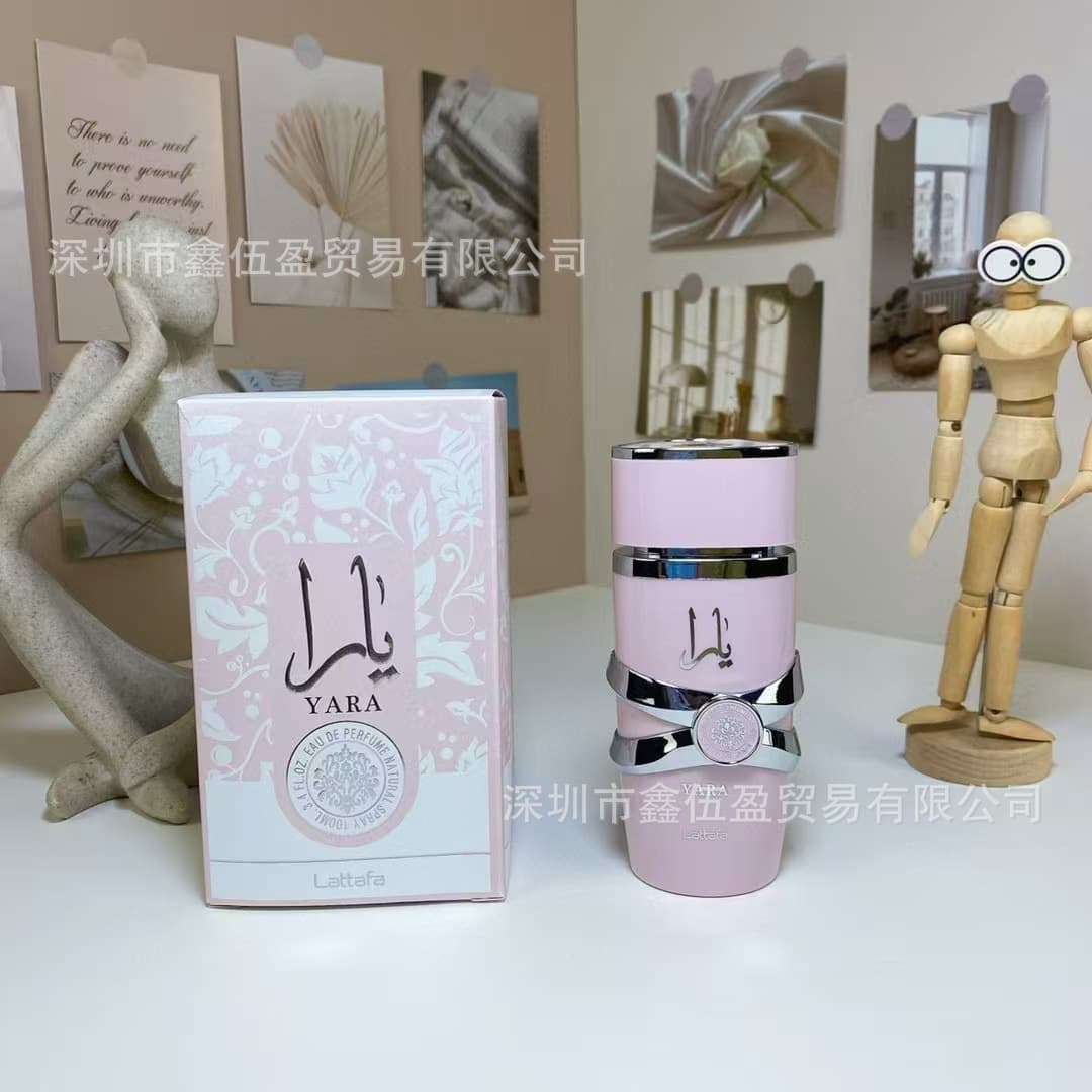 Cross-border foreign trade perfume Latafa Middle East Dubai perfume pink candy 100ml pink Yala drop shipping wholesale