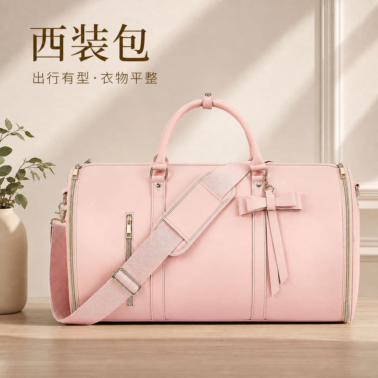 Multifunctional Suit Storage Bag Foldable Handheld Travel Bag Large Capacity Waterproof Business Trip Suit Bag Crossbody Luggage Bag
